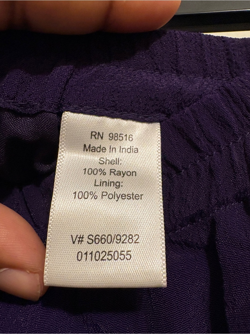 Coldwater Creek Deep Purple Flowy Maxi Skirt Ruffle Godet Gypsy NWT - Picture 3 of 11